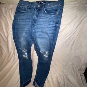 Express Cropped jeans Mid rise
